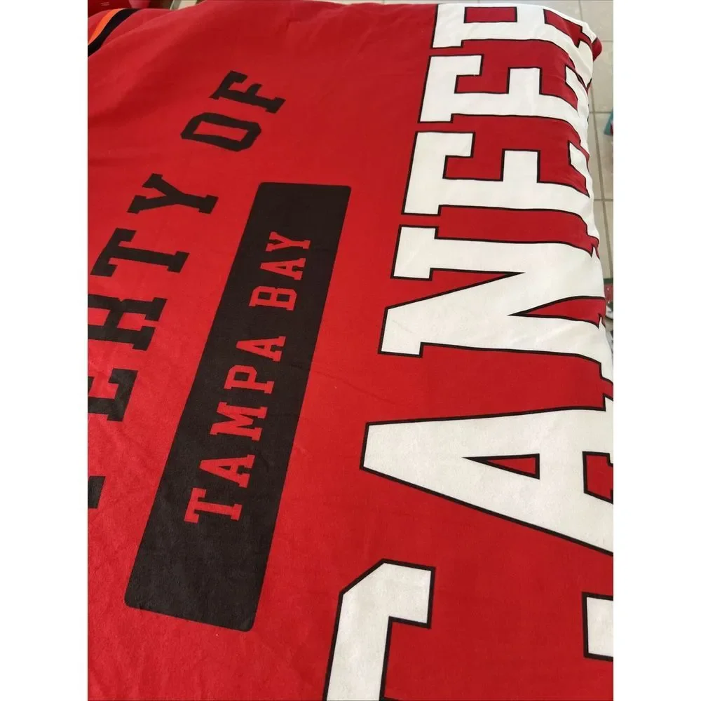 Tampa Bay Buccaneers Blanket‎ 70 X 60 Game Day Throw